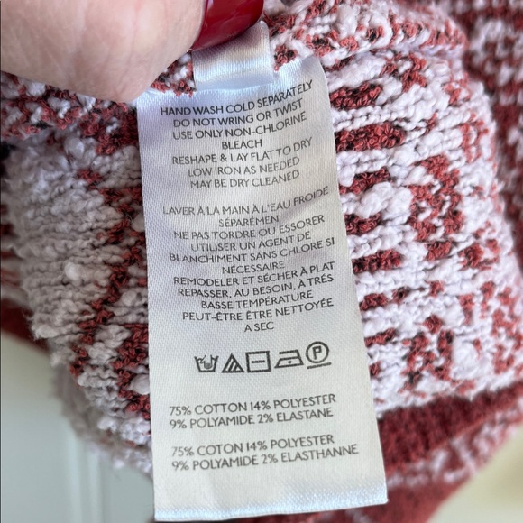 Free People Patterned Sweater. NWOT - Picture 7 of 7